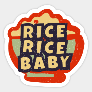 Rice Rice Baby Sticker
